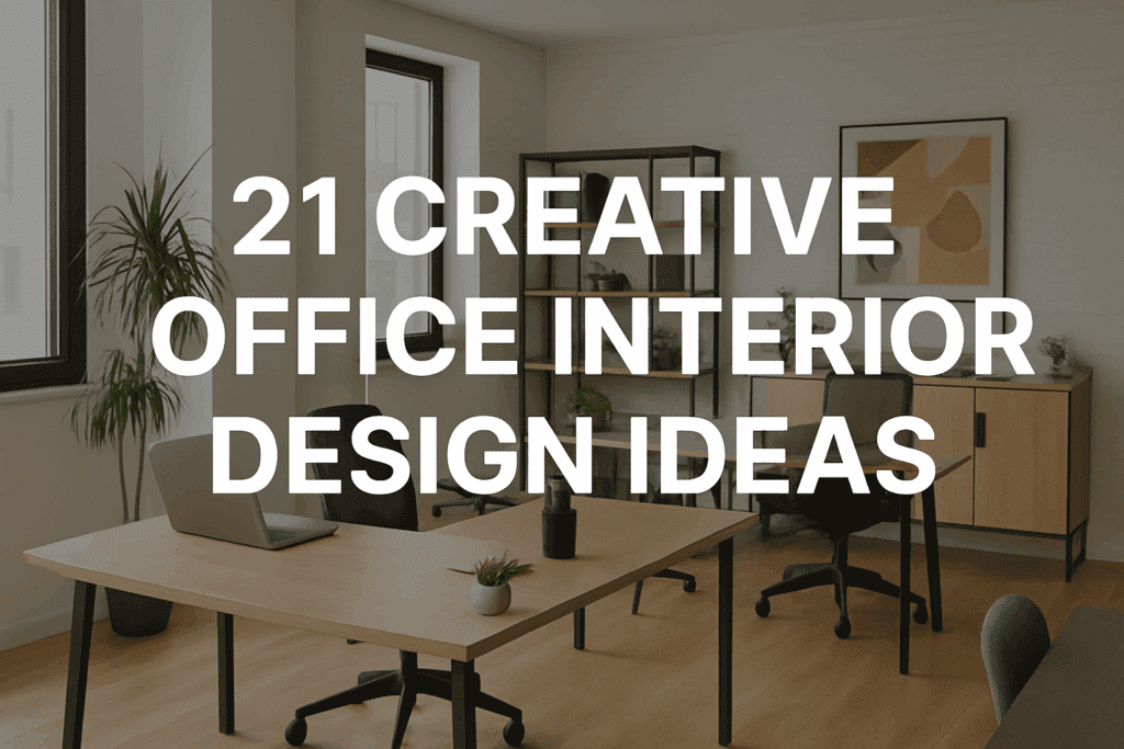 Best Office Interior Designer in India - Reecan Interiors